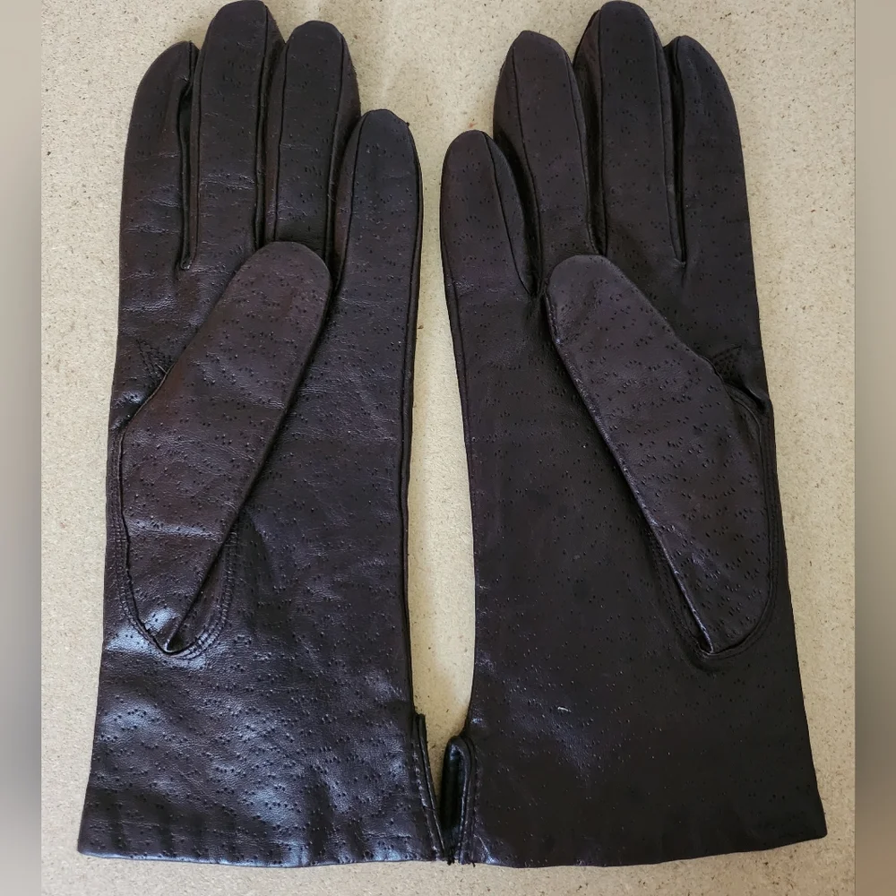 NWOT VTG Fownes Leather Gloves